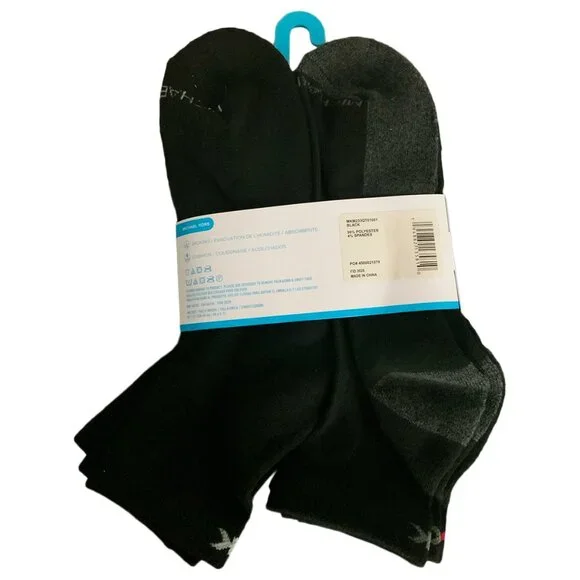 NWT 6-PAIRS PACK MICHAEL KORS MSRP $26.99 MEN'S QUARTER CUT SOCKS SIZES 7-12 - Picture 4 of 4